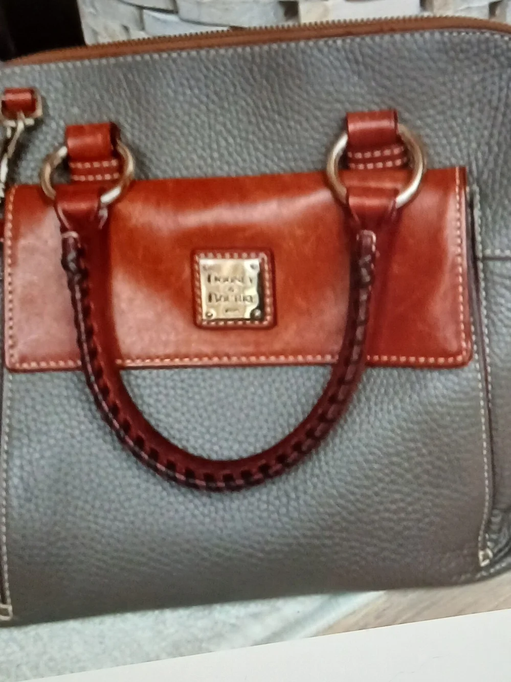 Dooney & Bourke structured satchel
